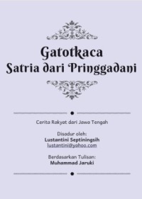 Image of E-book Gatotkaca Satria dari Pringgadani