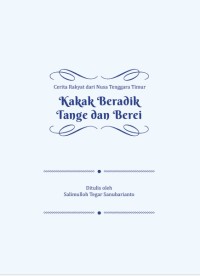 Image of E-book Kakak Beradik Tange Berei