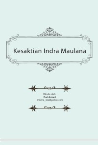 Image of E-book Kesaktian Indra Maulana
