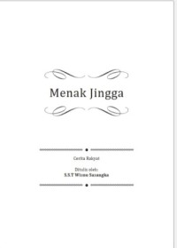 Image of E-book Menak Jingga