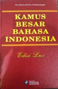 Image of KAMUS BESAR BAHASA INDONESIA EDISI LUX